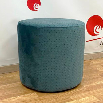 Ottoman ROUND (Velvet group 4 fabric) (Several GB available.) Ottoman ROUND (Velvet group 4 fabric) (Several GB available.)